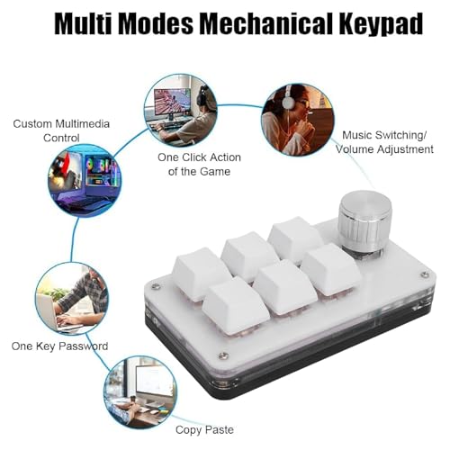 Teclado Gamer Fafeicyzeoguya3h1 USB C RGB miniatura 2