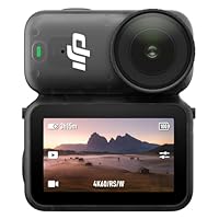 DJI Osmo Nano Standard Combo (128GB) - Small 4K/60fps Vlogging Camera with a 1/1.3″ Sensor, 143° Wide FOV Video, 200-Min Recording, Swift Content Transfer, Magnetic POV Cam 4K for Sports, Vlog