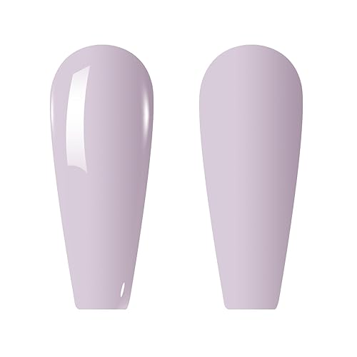 Miniatura 179 de Vishine Esmalte de uñas de gel blanco transparente lechoso de 0.5 fl oz, esmalte de gel UV LED, color nude lechoso para el hogar, manicura, barniz
