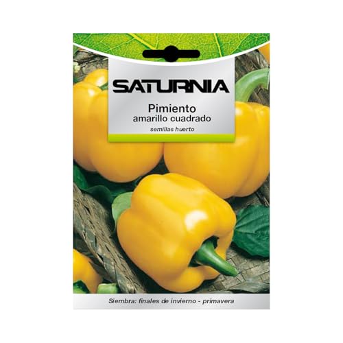 Semillas Pimiento Amarillo Cuadrado (1.5 gramos) Semillas Verduras, Horticultura, Horticola, Semillas Huerto.