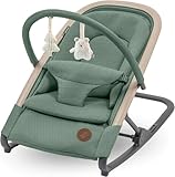 Maxi-Cosi Kori chaise transat bebe et siège 2-en-1 avec arche à jouets, 0-2 ans, jusqu'...