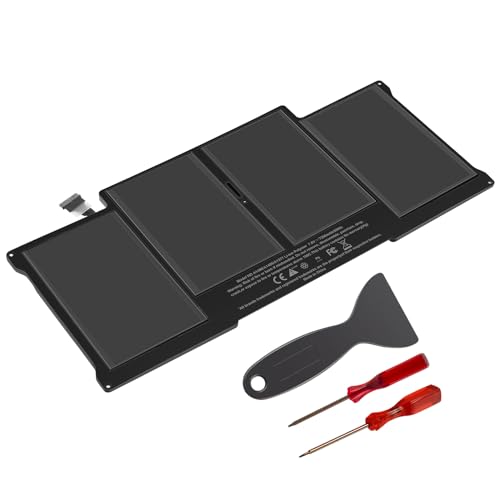 ASUNCELL 7.6V/55Wh A1405 Batería para portátil Apple MacBookAir3,2 13' A1369 - (Late 2010, Mid 2011) Apple MacBookAir5,2 13' A1466 - (Mid 2012, Mid 2013, Early 2014, Early 2015) A1377 A1405 A1496