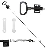 Diy-furniture Parts Sofa D-pull Handle D-ring Parachute Style Replacement Recliner Release Handle Long Cable and Spring S End Total Cable Length 39