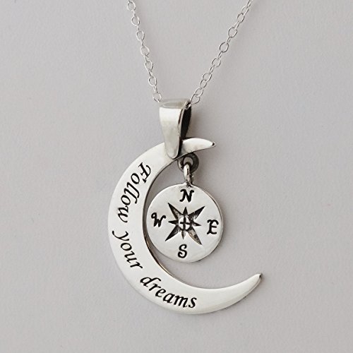 FashionJunkie4Life Sterling Silver Engraved Necklace for Women - Image 4