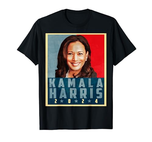 Kamala Harris For President Retro USA Election 2024 Womens Camiseta