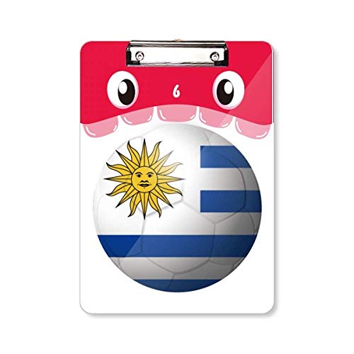 Porte-bloc Uruguay A4 en pinces métalliques robustes pour bureau