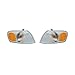 Rareelectrical NEW TURN SIGNAL LIGHT PAIR COMPATIBLE WITH TOYOTA COROLLA 1998-2000 8151002040 TO2521150 81510-02040 81520-02040 TO2520150