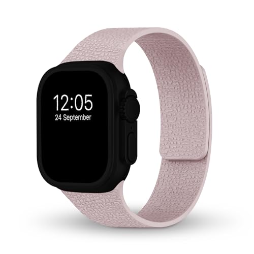 Image of GRIPP Pebble New Edition Premium Silicone Magnetic Watch Strap for 44mm /45mm /46mm /49mm, Watch Series 11 /10 /9 /8 /7 /6 /5 /4, SE 3 /2 /1, Ultra 3 /2 /1, Lightweight, Adjustable (Watch Not Included)