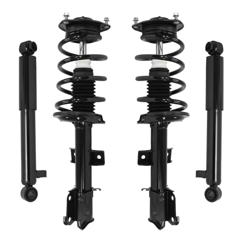 COMPLETESTRUTS - Front Quick Complete Strut Assemblies with Coil Springs and Rear Shock Absorbers Replacement for 2011-2013 Kia Sorento - Set of 4