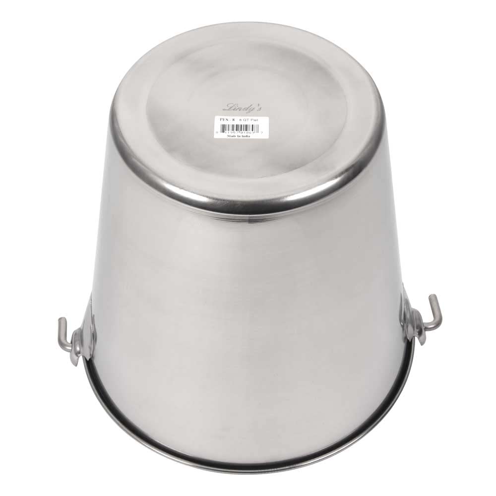 Lindy's Wiaderko ze stali nierdzewnej PES-8, srebrne