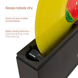 Machine Nettoyage Vinyle par SPINCARE | Kit Nettoyage Disque Vinyle pour Albums LP 33 Tours 45 Tours | Inclut Liquide et Bac de Nettoyage Chiffon Microfibre – Nettoie 500 Disques LP - Les Beatles, Paul McCartney, John Lennon, RIngo Starr, George Harrison Machine Nettoyage Vinyle par SPINCARE | Kit Nettoyage Disque Vinyle pour Albums LP 33 Tours 45 Tours | Inclut Liquide et Bac de Nettoyage Chiffon Microfibre – Nettoie 500 Disques LP – Image 6