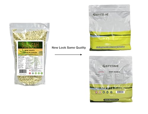 Sunyeah Canadian Hemp Hearts - 2Kg Of Pure Prairie Saskatchewan Harvest Shelled Hemp Seeds thumb #1