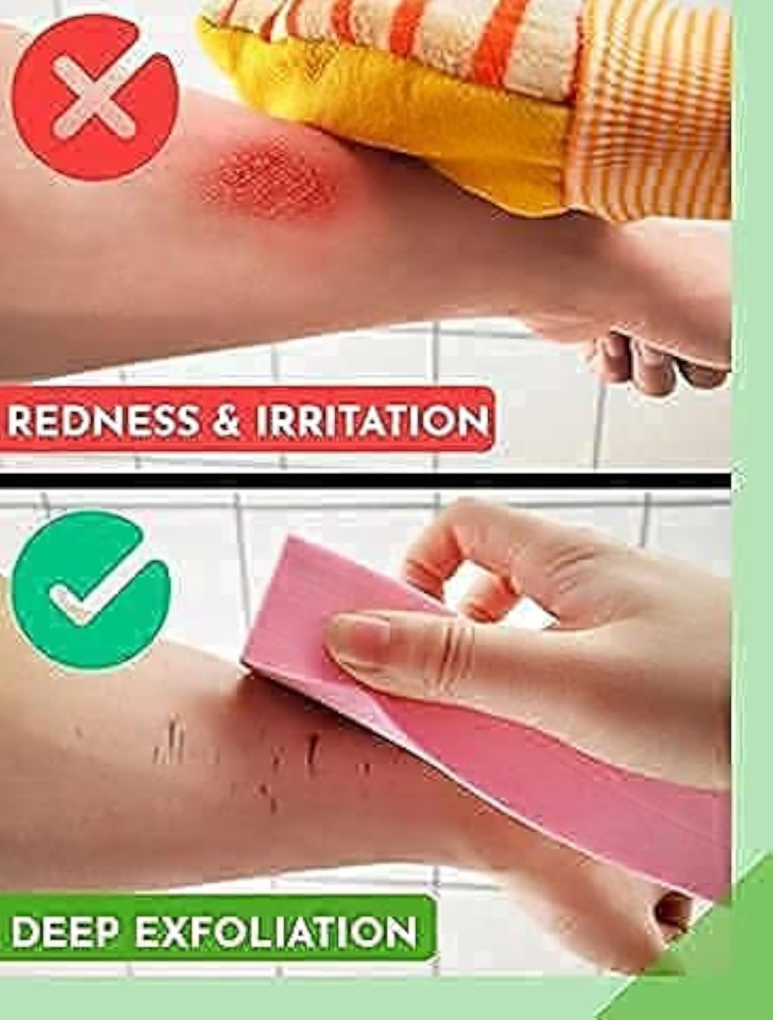 Exfoliating Sponge for Body & Face Scrubbing, Japanese Spa Gift
