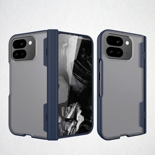 Coque Google Pixel 9 Pro Fold étui givré haut de gamme avec charnière renforcée