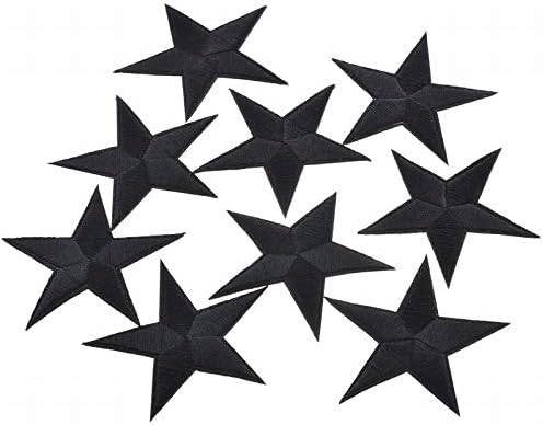 30 PCS Patch étoiles Thermocollants Dorés, écussons à Coudre Ou Repasser Pour Vêtements, Shoes, Gold Embroidered Appliques, Appliques En Tissu Thermocollant Pour Versatile Sewing Accessories