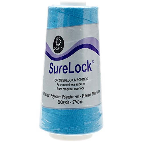 Hilo polyester Surelock Overlock azul cohete 3000 yd miniatura 1