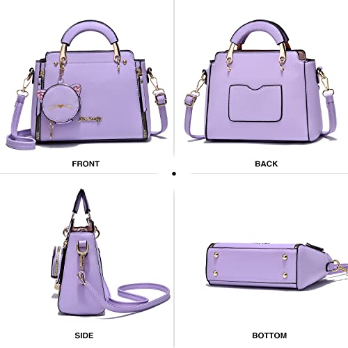 Image of Xiaoyu Fashion Purses and Handbags for Women Ladies Crossbody Bags Top Handle Satchel Shoulder Bags Small Totes