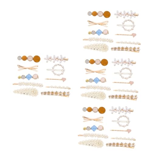 Barrettes à cheveux Beavorty uniques pour femmes lot de 4 packs de 10 pièces
