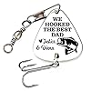 Father’s Day Dad Gift We Hooked The Best Dad Fishing Lure Gift for Dad Personalized Names 2020 Dad Gift Idea on Father’s…