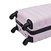 Wrangler Hardside Spinner Carry-On Luggage, Lilac, 22-Inch