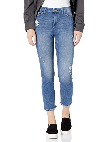 DL1961 Women's Mara High Rise Straight Fit Ankle Jeans, Ventura, 26