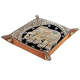 teppichstopper ◆Sparen Sie Zeit und Platz: Nie wieder hektische Suche nach Schlüsseln, Brieftasche, Brille; Wechseln Sie mit unserem Lederdienertablett. Unser Tablett ist groß genug, um Ihre Gegenstände zu halten, ohne zu viel Platz einzunehmen.
