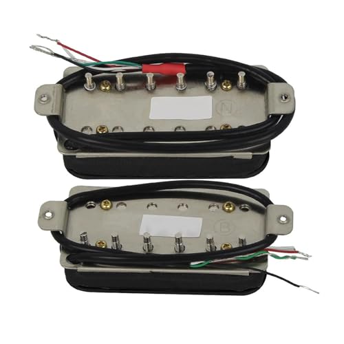 Micro guitare électrique Alnico 5 set de 3 pièces humbucker et simple bobinage noir