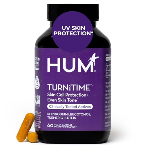 HUM HUM Turn Back Time Turmeric & Green Tea, Skin Aging Support, 60 Count sold by HUM Nutrition - Amazon Seller - US