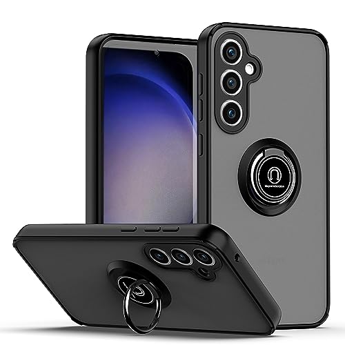 Coque Samsung A17 5G antichoc avec béquille et anneau de protection ultra fine mat