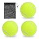 arrderly 3 Stück Tennisbäll Kinder Tennis Balls Sports Training Tennis Tennisball Hund Geeignet für Tennisunterricht, Schulen, Anfänger Kommen mit Mesh Bag für einen einfachen Transport