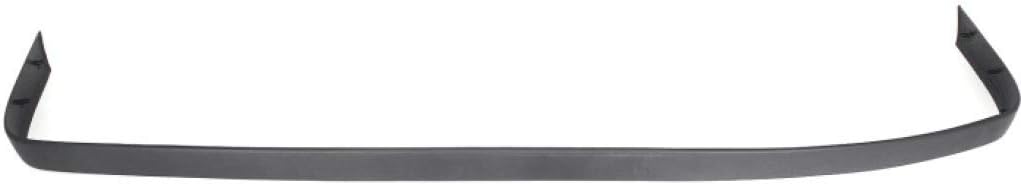 Front Bumper Center Molding Strip Trim for 1987-1991 Ford Bronco & F-150 F-250 F-350/1988-1991 F53 F59 Direct Replacement E7TZ17C829A