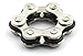 Roller Chain Fidget Toy Stress Reducer - Perfect For ADD, ADHD, Anxiety, and Autism (Black)