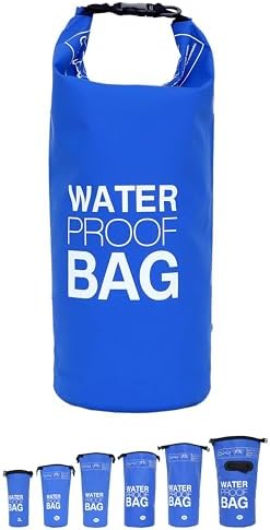 Bild von DonDon Dry Bag wasserdichte Tasche 2l, 5l, 10l, 15l, 20l, 30l Pack-Sack Beutel mit Schultergurt 2 Liter