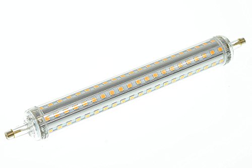 LUMIXON LED R7S 189mm 1100 Lumen - 2700K blanc chaud - 360° angle - Boîtier Acrylique IP44