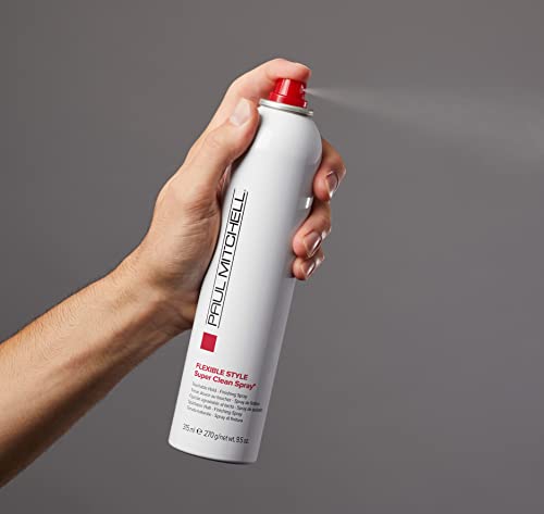 Paul Mitchell Super Clean Spray, Flexible Hold, Touchable Finish, For All Hair Types, 9.5 Oz #TOP1