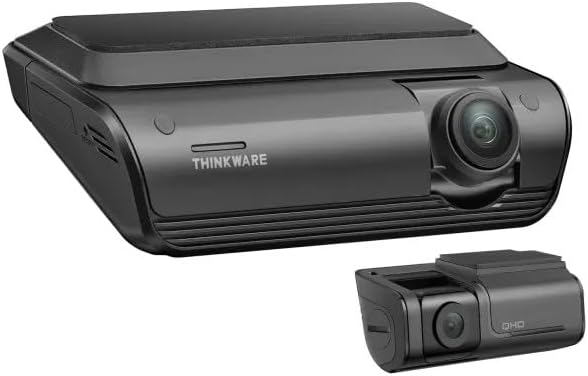 THINKWARE ARC 700 4K Front and 2K Rear Dash Cam - Wi-Fi, GPS, HDR, Parking Mode, Radar Compatible, Speed/Red Light Alerts, Included 64GB MicroSD, Hardwiring Cable