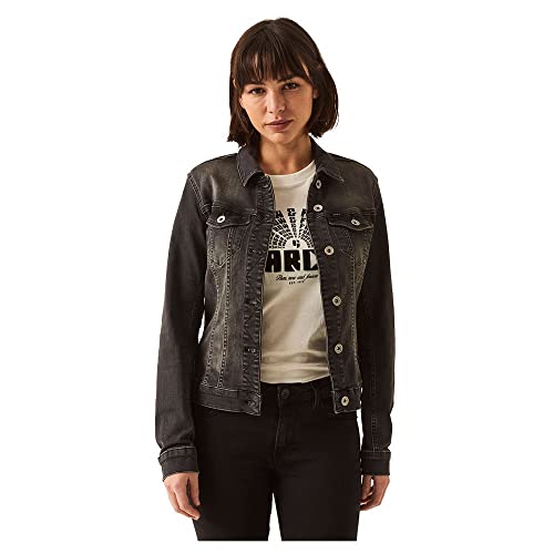 Garcia Chaqueta Vaquera Colbert + Amarillo, Oscuro Usados, XXL para Mujer