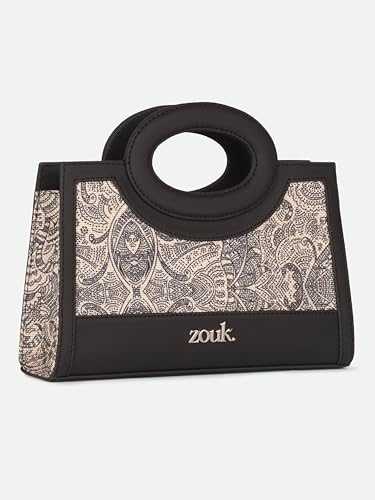 Image of ZOUK Zoe Sling Bag | Stylish Women's Crossbody Bags | Purse | Detachable Strap | Water-Resistant | Trendy Girls Side Bag | Compact & Chic