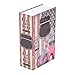 Pilipane Unseen Metal Lock Box, Innovate Simulation Book Safe Box Money Jewelry Collection Storage Case, Small Sized Diversion Book Safe Storage Box (66)