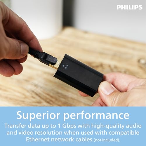 PHILIPS USB C to Ethernet Adapter, Transfer Data 1 Gbps - image 3