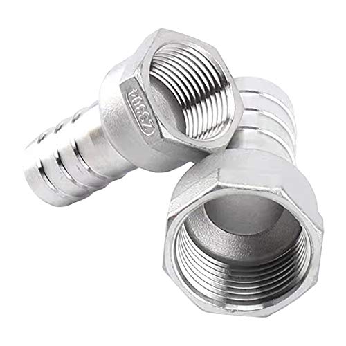 Tuyau cannelé en acier inoxydable flexible et résistant de 3,2 cm - 3