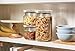 Ball 3 Jar Set, Stack & Store Jars with Airtight Stackable Lid, (2) 4 Cup and (1) 9.9 Cup