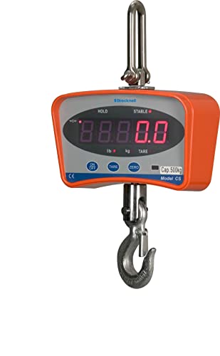 Brecknell, CS2000, Electronic Crane Scale, 2000 lb x 1 lb