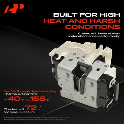 Image of A-Premium Front Right Passenger Side Door Lock Actuator | Compatible with Dodge Journey 2009-2010