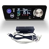 Upgraded Smart WiFi PID Digital Trapezoid Control Board Kit Replacement with APP Control for Pit Boss Vertical Pellet Smokers, Compatible with PBV3P1/PBV4PS1/PBV5P1 Series