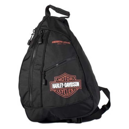 Harley-Davidson Bar & Shield Sling Backpack BP1957S-ORGBLK