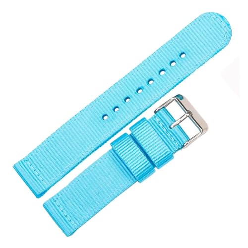 Correa de reloj de nailon de 20mm para hombre y mujer yingyingjia
