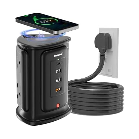 SAFEMORE 9-in-1 Extension Lead Tower Cover