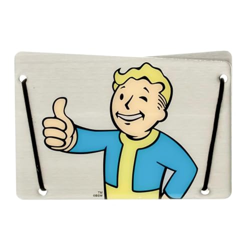 Fallout Vault Boy Slim Aluminum Card Wallet