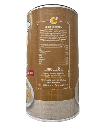 Tellofix Sauce zu Braten, 1er Pack (1 x 800 g)